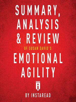 cover image of Summary, Analysis & Review of Susan David's Emotional Agility by Instaread